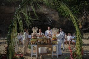 zeremonie mit Gäste